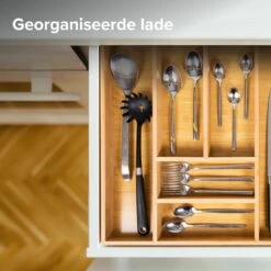 Grote Bestekbak Bamboe 81x47CM - Coninx Besteklade - Opbergbak - Duurzaam - Bamboe - Voor Laden Vanaf 47cm Diep 12 Grote Bestekbak Bamboe 81x47CM - Coninx Besteklade - Opbergbak - Duurzaam - Bamboe - Voor Laden Vanaf 47cm Diep -Keuken Accessoires Verkoop 1200x1200 820