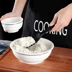 Doodadeals® Siliconen Rijstlepel - Rijst Opscheplepel - Rijstlepel Kunststof - Zwart - 1 Stuk 13 Doodadeals® Siliconen Rijstlepel - Rijst Opscheplepel - Rijstlepel Kunststof - Zwart - 1 Stuk -Keuken Accessoires Verkoop 1200x1200 887