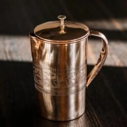 Puur Koperen Kan Bloempatroon - 1,5 Liter -Keuken Accessoires Verkoop 1200x1200 924