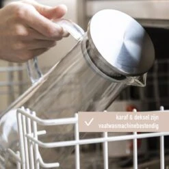 MÊZON® Schenkkan - Glazen Waterkan - Waterkaraf Voor Fruitwater - Multifunctionele Decanteer Karaf - Kan Met Deksel - 1.5L Capaciteit -Keuken Accessoires Verkoop 1200x1200 971