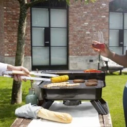 Princess 112252 Hybride Barbecue – Elektrische BBQ - Tafelmodel - 2000W - 44x 29cm - Gebruik Elektrisch Of Met Kolen -Keuken Accessoires Verkoop 1200x1200 979