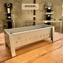 Spiedini Saté-bbq Bali 40 Mini - Kleine, Smalle Houtskoolbarbecue Met Horizontaal Rooster Voor Sate Of Andere Spiesjes - 40 Cm Lang, 11 Cm Breed, 14 Cm Hoog - Ideaal Voor Tuin- Of Open Haard, Of Balkon - Materiaal: Gealuminiseerd Ijzer -Keuken Accessoires Verkoop 1200x1200 999