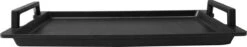 Eurolux Teppanyaki Plaat Met Grepen - 41 X 24 X 2.5 Cm - Zwart - Aluminium - Geschikt Voor Alle Warmtebronnen -Keuken Accessoires Verkoop 1200x230