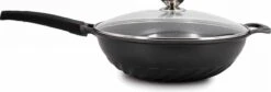 Cheffinger Wokpan Met Deksel - 32cm - Zwart - Pan - Keukenaccessoires 16 Cheffinger Wokpan Met Deksel - 32cm - Zwart - Pan - Keukenaccessoires -Keuken Accessoires Verkoop 1200x408