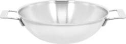 Demeyere Industry 5 RVS Wokpan – Wokpan Inductie – 30 Cm –2 Handvaten – PTFE-vrij -Keuken Accessoires Verkoop 1200x423