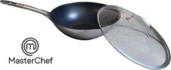 MasterChef / Jumbo - Wokpan - Met Glazen Deksel - 28 Cm - Inductie -Keuken Accessoires Verkoop 1200x489 2