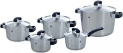 BK Conical Cool Glas Pannenset - 5-delig - Glazen Deksels - Geschikt Voor Alle Warmtebronnen -Keuken Accessoires Verkoop 1200x518