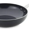 GreenPan Brussels Infinity Pro Wokpan - Ø 28 Cm - Zwart