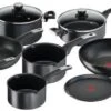 TEFAL YY4390FA Pannenset 10-delig ONBEPERKT - Antiaanbaklaag - Alle Kookplaten Inclusief Inductie - Krasbestendig - Thermo-Signal 1 TEFAL YY4390FA Pannenset 10-delig ONBEPERKT - Antiaanbaklaag - Alle Kookplaten Inclusief Inductie - Krasbestendig - Thermo-Signal -Keuken Accessoires Verkoop 1200x604