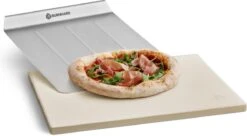 Burnhard Pizzasteen 38 X 30 X 1,5 Cm + Pizzaschep 29 Burnhard Pizzasteen 38 X 30 X 1,5 Cm + Pizzaschep -Keuken Accessoires Verkoop 1200x662