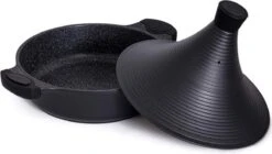Aluminium Tajine Agadir- Matt Black Geschikt Ook Voor Inductie 16 Aluminium Tajine Agadir- Matt Black Geschikt Ook Voor Inductie -Keuken Accessoires Verkoop 1200x679