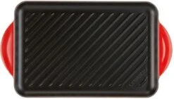 Le Creuset - Gietijzeren Grillplaat - 32x22cm - Kersenrood -Keuken Accessoires Verkoop 1200x685 1