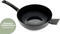 ISENVI Avon Keramische Wok Met Deksel 36 CM - Ergo Greep -Keuken Accessoires Verkoop 1200x687 1