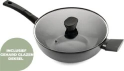 ISENVI Avon Keramische Wok Met Deksel 36 CM - Ergo Greep -Keuken Accessoires Verkoop 1200x692