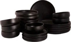Maastricht Porselein Serviesset Universe Porselein 6-persoons 24-delig Zwart -Keuken Accessoires Verkoop 1200x707 7