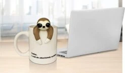 Decodyne Luiaard Luie Grappige Koffiemok, Grappige Cadeaus Voor Vrouwen En Mannen 35 Cl -Keuken Accessoires Verkoop 1200x707 8