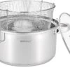 Grote Frituurpan Met Frituurmand 24cm – Volume 5.5L - RVS Roestvrijstaal -Keuken Accessoires Verkoop 1200x736