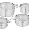 Tefal Nordica Pannenset 4 Delig - Steelpan Ø16 Cm & Kookpan Ø 18 + Ø 20 + Ø 24 Cm -Keuken Accessoires Verkoop 1200x739