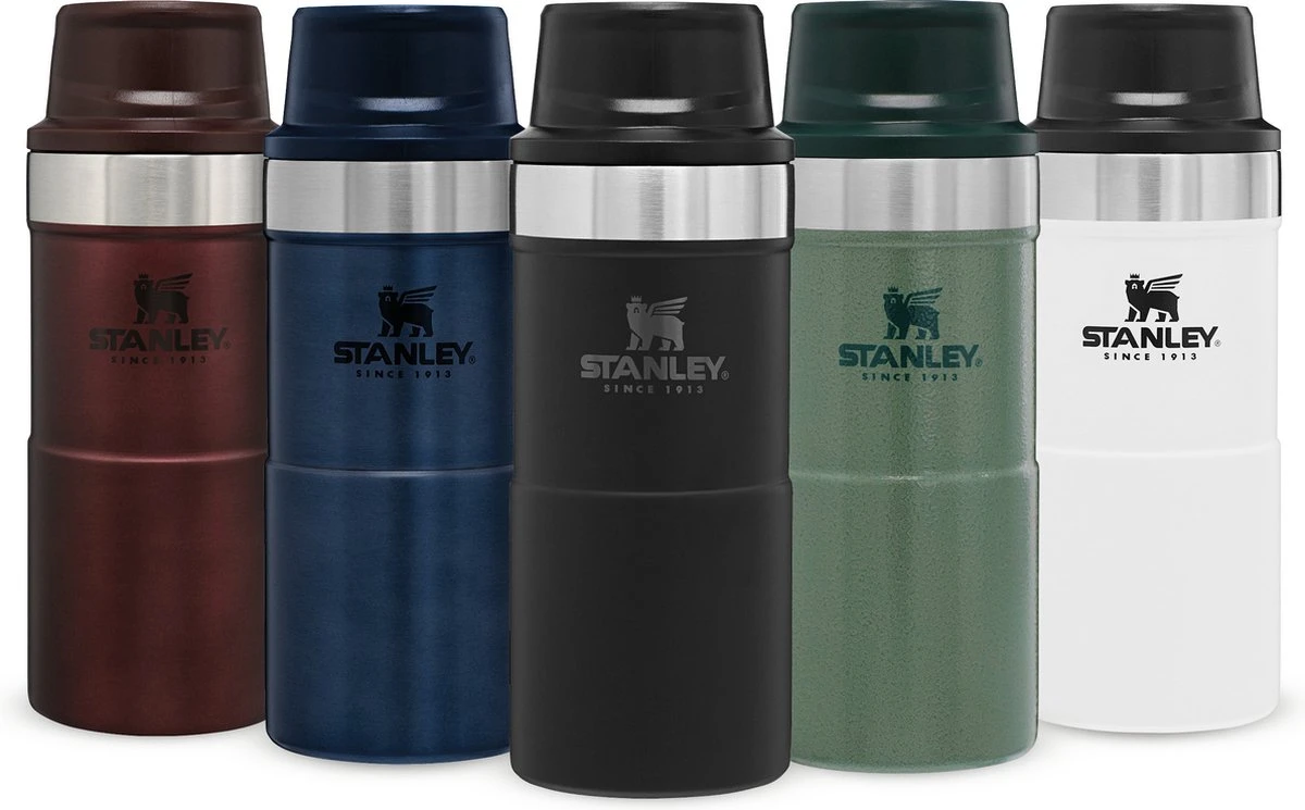 Stanley Trigger-Action Travel Mug 0.47L - Thermosfles - Matt Black 13 Stanley Trigger-Action Travel Mug 0.47L - Thermosfles - Matt Black - Afbeelding 11