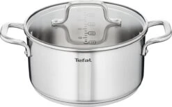 Tefal Virtuoso Pannenset 5 Delig - Hoge Kookpan Ø 22 Cm + Steelpan Ø 16 Cm + Kookpannen Ø 18/20/24 Cm -Keuken Accessoires Verkoop 1200x749 1