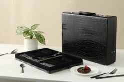 Swiss Pro+ Bestekset In Koffer-72 Delig-12 Persoons-Zwitsers Kwaliteit-Complete Set-100% Roestvrijstaal- Zwart -Keuken Accessoires Verkoop 1200x799 64