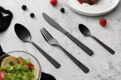 Swiss Pro+ Bestekset In Koffer-72 Delig-12 Persoons-Zwitsers Kwaliteit-Complete Set-100% Roestvrijstaal- Zwart -Keuken Accessoires Verkoop 1200x799 70