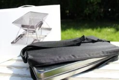 United Entertainment - Opvouwbare Houtskoolbarbecue - RVS - Met Koffer En Draagtas -Keuken Accessoires Verkoop 1200x800 156