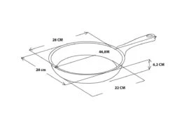 GreenPan Memphis Koekenpan 28cm - Zwart - Inductie - PFAS-vrij -Keuken Accessoires Verkoop 1200x800 61