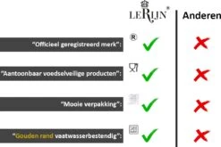 LeRijn® Serviesset Deventer 6 Persoons - 18 Delig - Licht Crème Wit Met Gouden Rand En Motief - Dinerborden - Soepborden - Dessertborden - Borden Servies - Bordenset -Keuken Accessoires Verkoop 1200x802 5