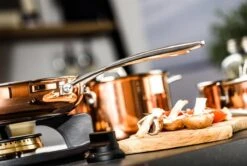 Koekenpan Ø26cm Met Deksel - Inductie - Koper - DUCQ -Keuken Accessoires Verkoop 1200x807