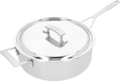 Demeyere Industry 5 - Sauteerpan Met Deksel - 28 Cm - RVS