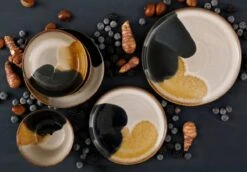 Palmer Serviesset Aquarel Stoneware 6-persoons 24-delig Beige Blauw -Keuken Accessoires Verkoop 1200x838 2