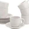 Lite-Body Hermes Kop En Schotel - 18 Cl - Set Van 6 Stuks - Wit -Keuken Accessoires Verkoop 1200x840 3