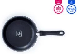 GreenChef Diamond Koekenpan 20cm - Zwart - Inductie - PFAS-vrij -Keuken Accessoires Verkoop 1200x846