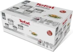 Tefal Virtuoso Pannenset 5 Delig - Hoge Kookpan Ø 22 Cm + Steelpan Ø 16 Cm + Kookpannen Ø 18/20/24 Cm -Keuken Accessoires Verkoop 1200x857