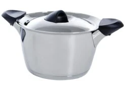 BK Q-linair Classic Pannenset - 5 Delig - RVS - Veilig Afgietsysteem - Inductie -Keuken Accessoires Verkoop 1200x864 1