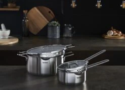 Tefal Nordica Pannenset 4 Delig - Steelpan Ø16 Cm & Kookpan Ø 18 + Ø 20 + Ø 24 Cm -Keuken Accessoires Verkoop 1200x870