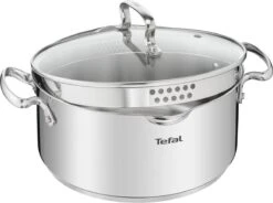 Tefal Duetto+ Pannenset -10 Delig- 5 Pannen - Kookpannenset - Zilver - Afdruipdeksels -Keuken Accessoires Verkoop 1200x893 3