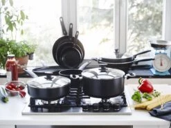 GreenPan Cambridge Hapjespan Met Deksel 24cm - Zwart - Inductie - PFAS-vrij -Keuken Accessoires Verkoop 1200x899 13