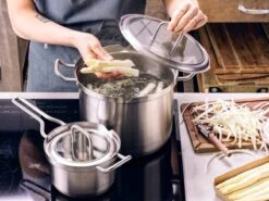 BK Q-linair Master Glas Pannenset - 5-delig - Glazen Deksel - Veilig Afgietsysteem - Inductie -Keuken Accessoires Verkoop 1200x900 20