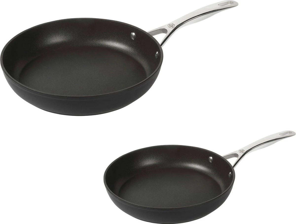 Ballarini Palermo Koekenpan - Set 24 Cm + 28 Cm 3 Ballarini Palermo Koekenpan - Set 24 Cm + 28 Cm