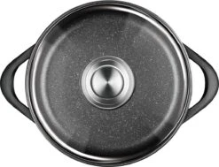 Smile 10-Delige Pannenset - Anti Aanbaklaag - Vaatwasser Bestendig - Zwart - MGK-17 16 Smile 10-Delige Pannenset - Anti Aanbaklaag - Vaatwasser Bestendig - Zwart - MGK-17 -Keuken Accessoires Verkoop 1200x919 2