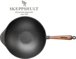 Skeppshult - Wokpan Walnoot Handgreep 32 Cm 12 Skeppshult - Wokpan Walnoot Handgreep 32 Cm -Keuken Accessoires Verkoop 1200x926 49