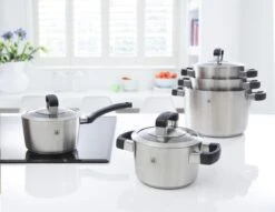 BK Conical Cool Glas Pannenset - 5-delig - Glazen Deksels - Geschikt Voor Alle Warmtebronnen -Keuken Accessoires Verkoop 1200x928 1