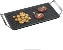 AEG MASTERY COLLECTION Plancha A9HL33 - Grillplaat - Gegoten Aluminium - 22 X 43 Cm