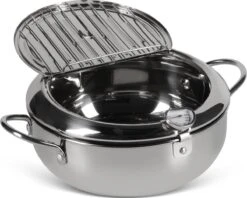 Edënbërg Classic Line - Japanse Frituurpan Met Thermometer - 3.4 Liter - Friteuse/Frituurpot RVS -Keuken Accessoires Verkoop 1200x960 1