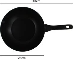 Miller Keramische Wokpan Inductie Ø 28 Cm - Alle Warmtebronnen - Anti Aanbaklaag -Keuken Accessoires Verkoop 1200x969 2