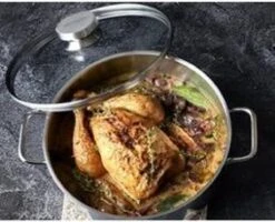 Demeyere Apollo Hapjespan - Met Glasdeksel - Ø28 CM -Keuken Accessoires Verkoop 1200x972 1