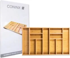 Grote Bestekbak Bamboe 81x47CM - Coninx Besteklade - Opbergbak - Duurzaam - Bamboe - Voor Laden Vanaf 47cm Diep 17 Grote Bestekbak Bamboe 81x47CM - Coninx Besteklade - Opbergbak - Duurzaam - Bamboe - Voor Laden Vanaf 47cm Diep -Keuken Accessoires Verkoop 1200x987 2