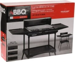 Excellent Electrics Elektrische Barbecue - Grilloppervlak (LxB) 36x24 Cm - 2000W - Zwart -Keuken Accessoires Verkoop 1200x993 2